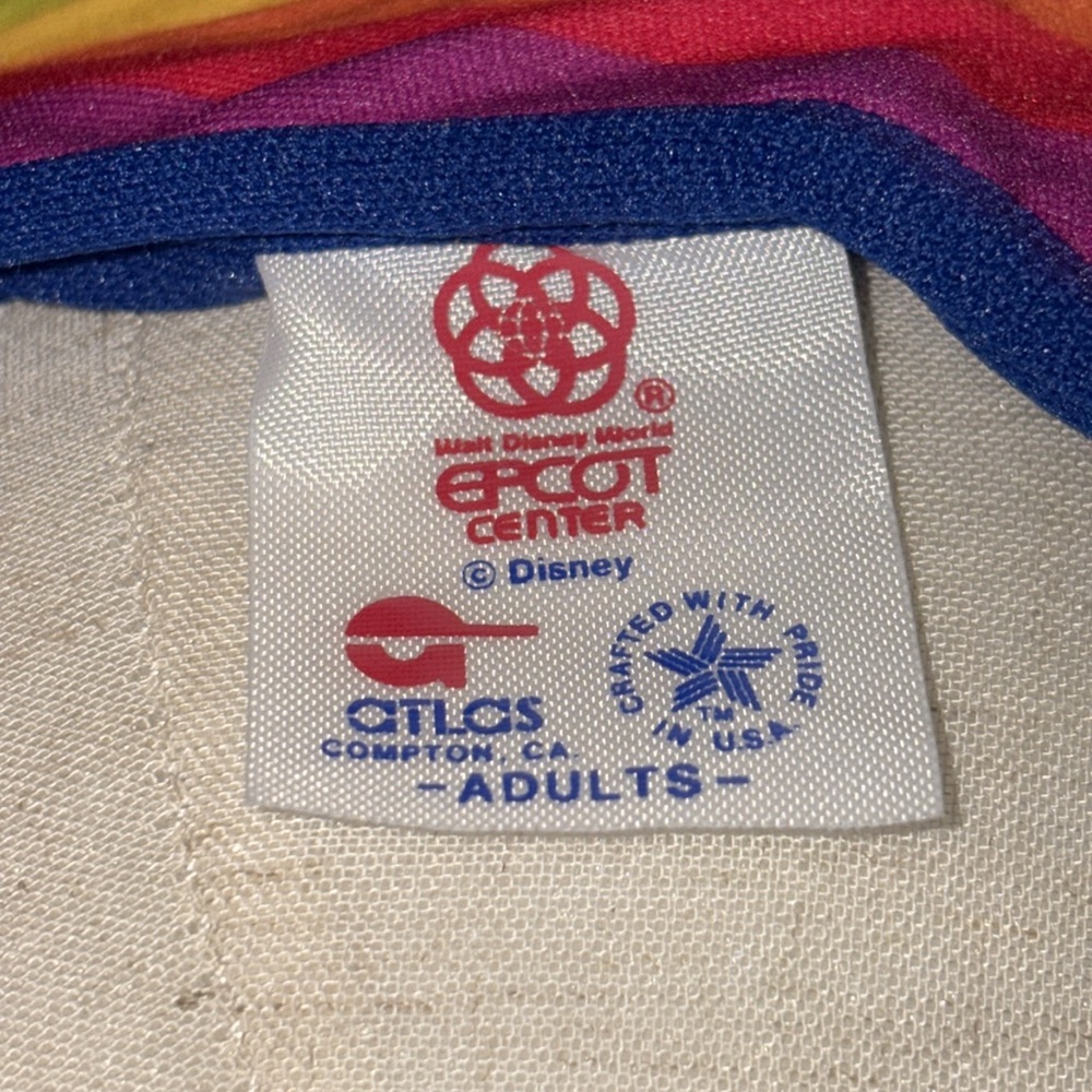 Disney Epcot Center Rainbow Visor - image 4